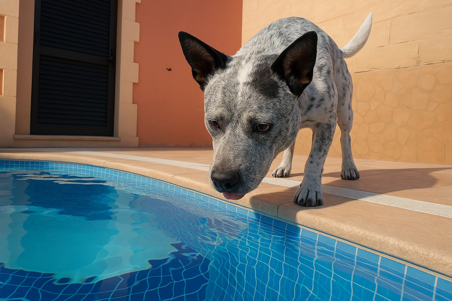 Zeus by Pool